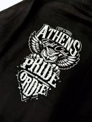 PRIDE OR DIE ATHENS FIGHT CLUB hoodie -black